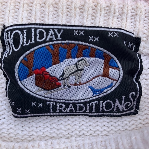 Vintage Crewneck Sweatshirt Christmas Holiday Women’s Size Large - Picture 5 of 7